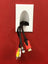 1-Gang Screw Less Recessed Low Voltage Cable Wall Plate Inner-Nose (1-Pack) with Low Voltage Mounting Bracket (1-Pack)