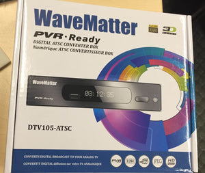 WaveMatter Digital TV (ATSC) Converter Box and Media Player with HDMI Output