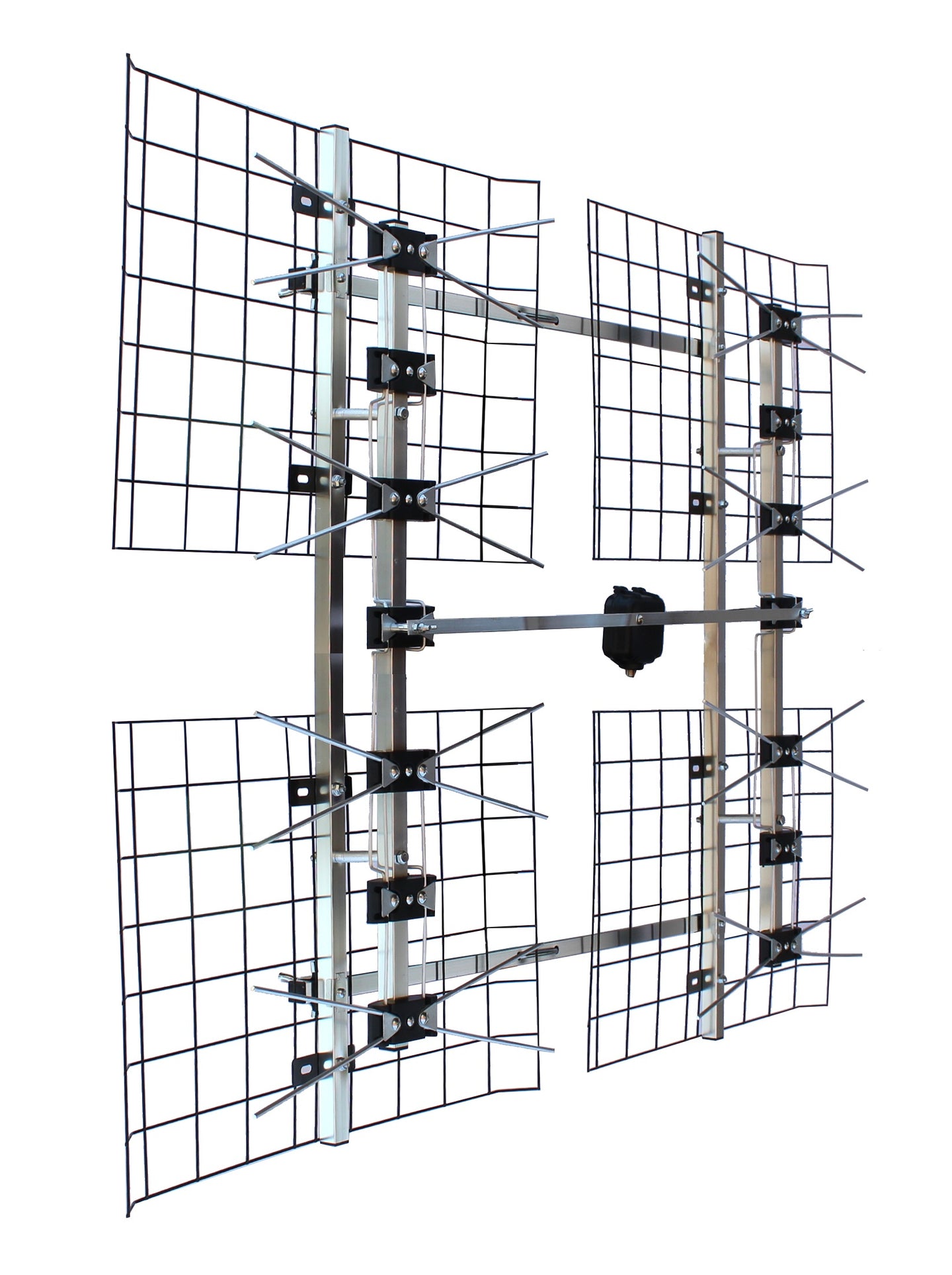 FOCUS 360-Degree Adjustable 8-Bay Multi-Directional (45-80+ mi/70-130+ km) HDTV UHF Antenna (FOCUS-8HD-90D)