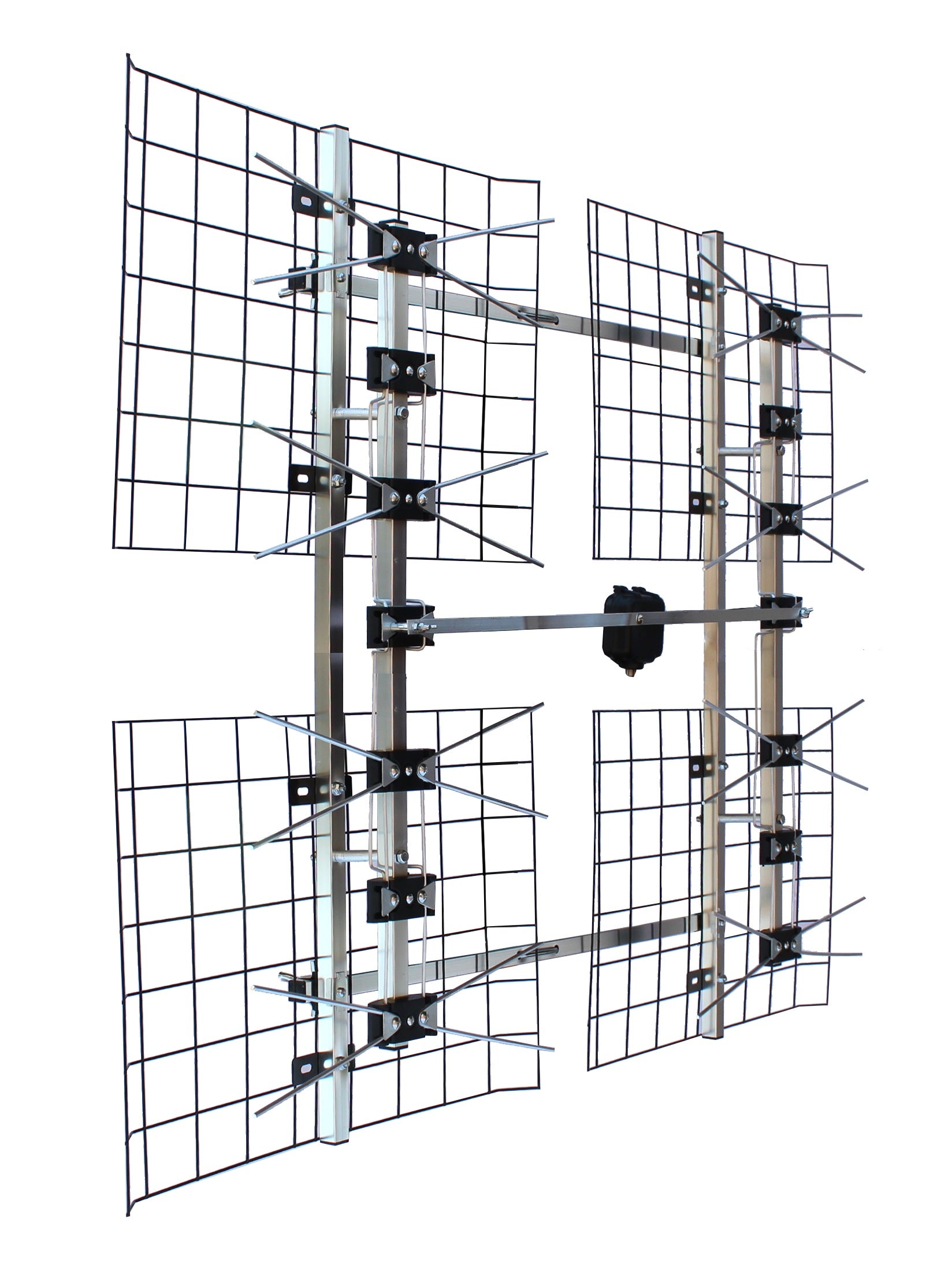 FOCUS 360-Degree Adjustable 8-Bay Multi-Directional (45-80+ mi/70-130+ km) HDTV UHF Antenna (FOCUS-8HD-90D)