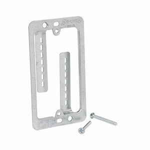 Single Gang Metal Mounting Bracket For Wall Plate - Existing Construction