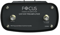 Focus Antennas Adjustable Gain Hamza Tv Antenna Amplifier with Built-In LTE Filter UHF/VHF/FM (HAMZA LTE-2)