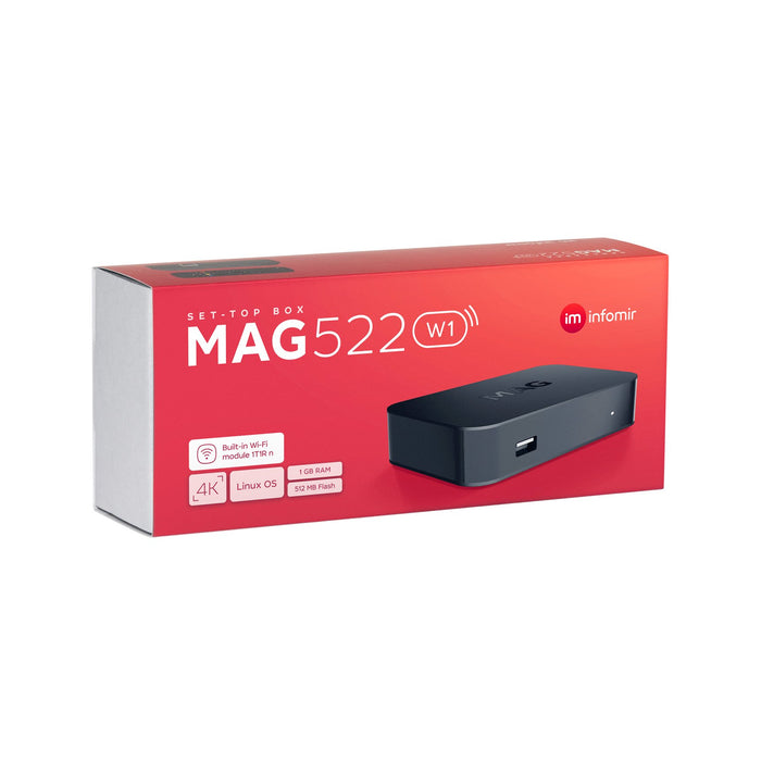 MAG 522w1 WITH WIFI SET TOP BOX