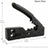 Network Crimping Tool For RJ45 RJ11 RJ12 Cat7 Cat6/6a Cat5/5e 6Pin 8Pin