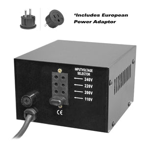 Step Up and Step Down 1000 Watt Voltage Converter Transformer with USB Charging Port - AC 110/220 V
