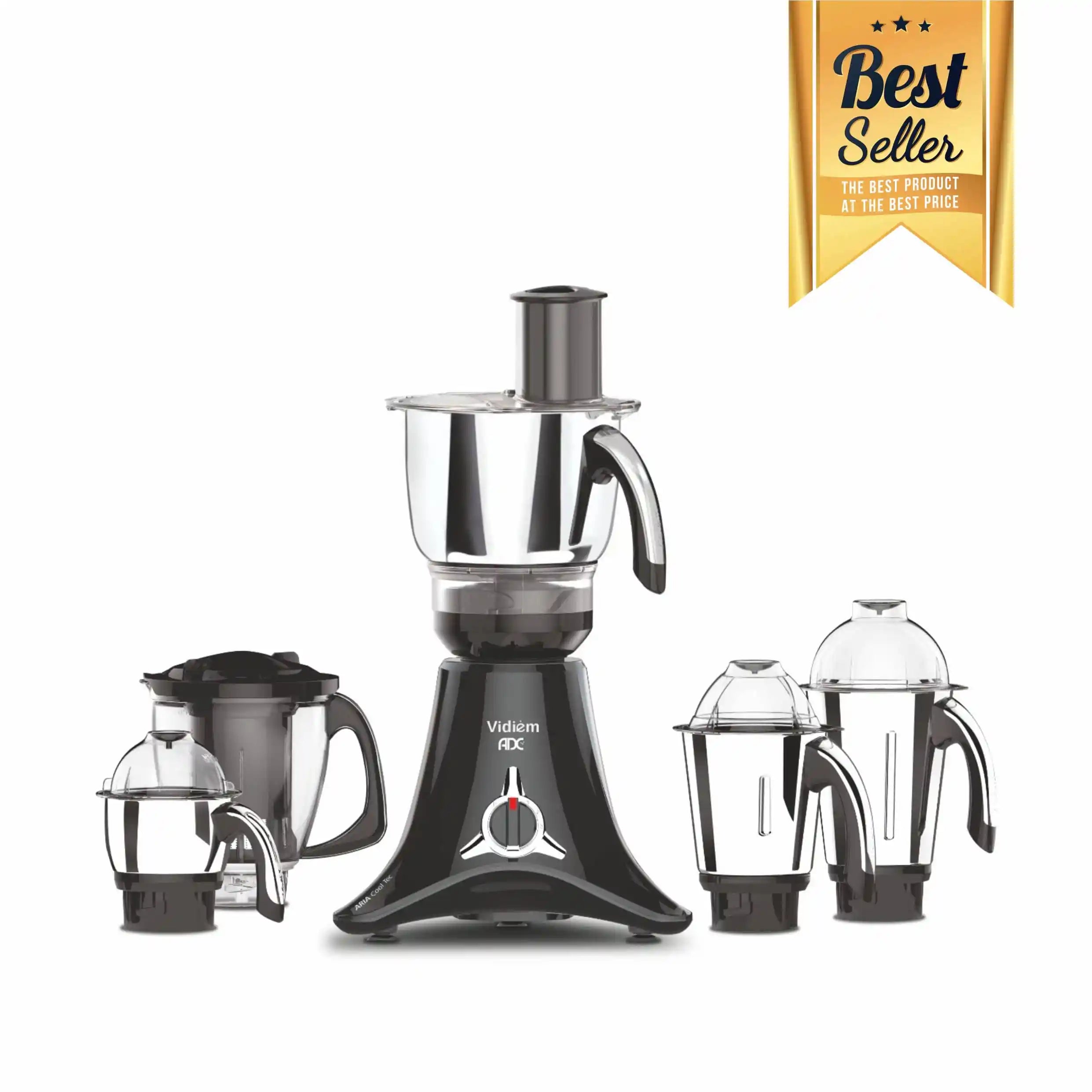 Vidiem Vstar ADC 750 Watts 110V Mixer and Grinder With Multi-Chef Jar Food Processor