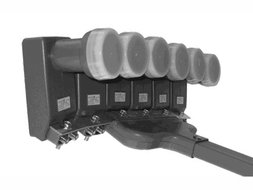 Angel 6-LNB Bracket for 18 in (60 cm) Elliptical Dish