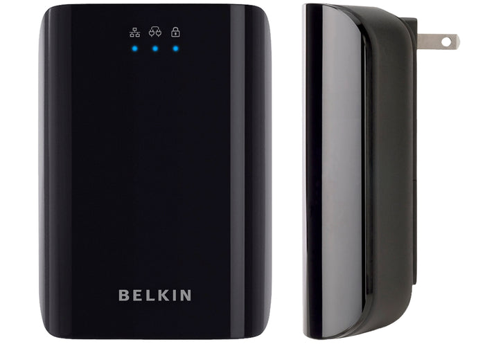 Belkin HomePlug AV 1000 Mbps Gigabit Powerline HD Starter Kit (2 Pieces)