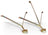 FOCUS ANTENNAS 18 inch in (45 cm) Heavy Duty Wall Mount Bracket Kit