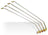 FOCUS ANTENNAS 18 inch in (45 cm) Heavy Duty Wall Mount Bracket Kit