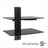 BEST 2-Tier DVD/Receiver/STB Wall Mount Glass Shelf Unit - Up to 18 lb (8 kg) (BEST-DVD-712)