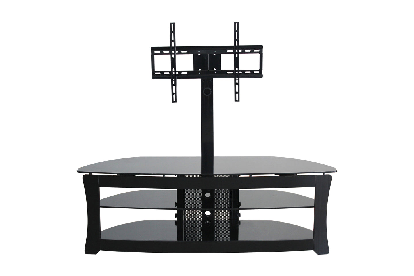 BEST Wood Home Theater Stand with 37-70 inch TV Mount (BEST STAND-60)