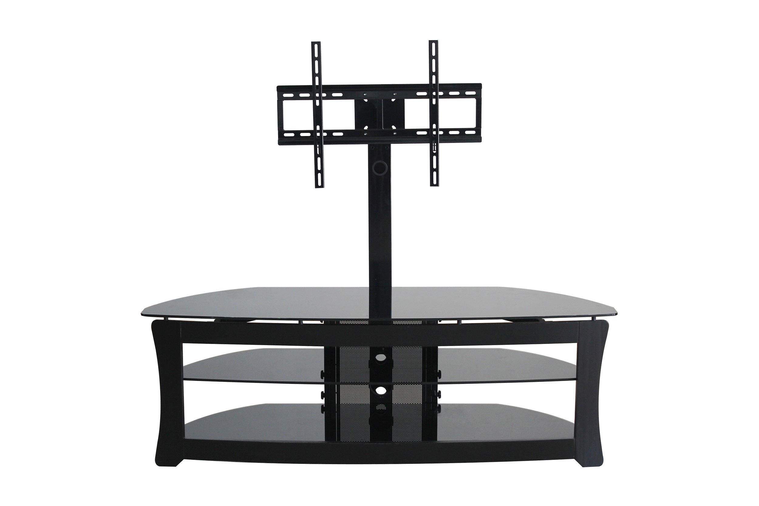 BEST Wood Home Theater Stand with 37-70 inch TV Mount (BEST STAND-60)