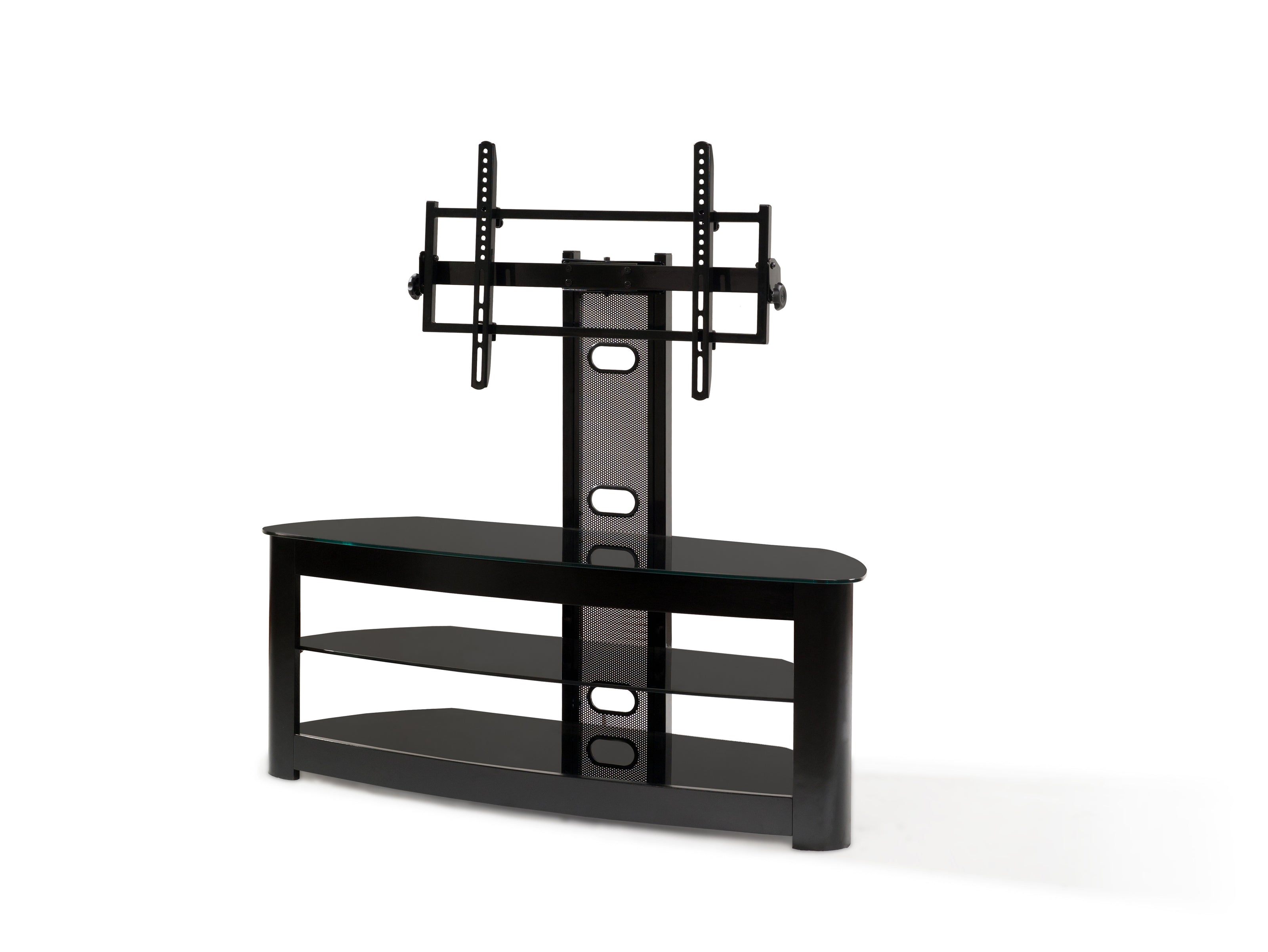 BEST Wood Home Theater Stand with 37-60 inch TV Mount (BEST STAND-62)
