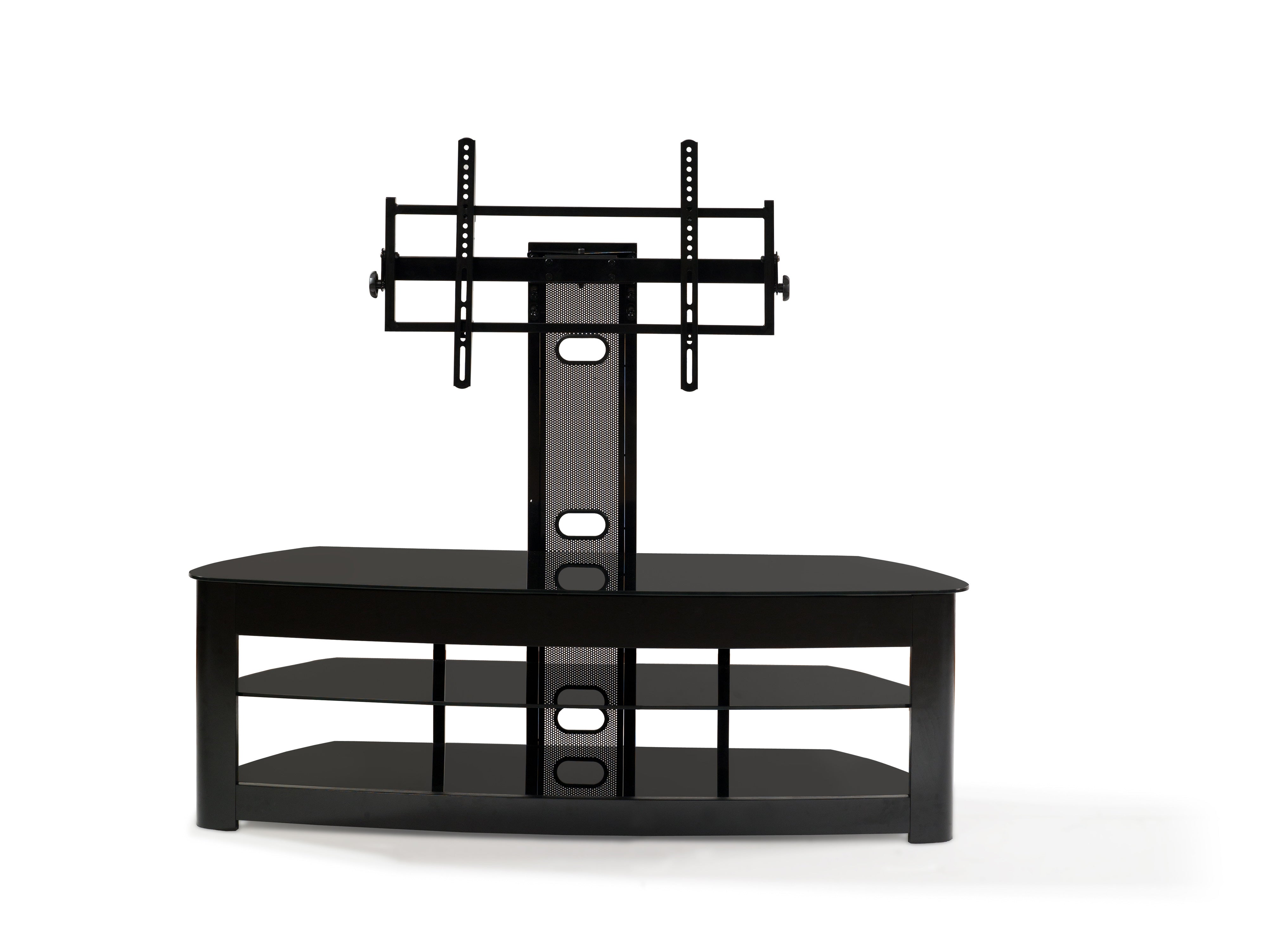 BEST Wood Home Theater Stand with 42-70 inch TV Mount (BEST STAND-71)
