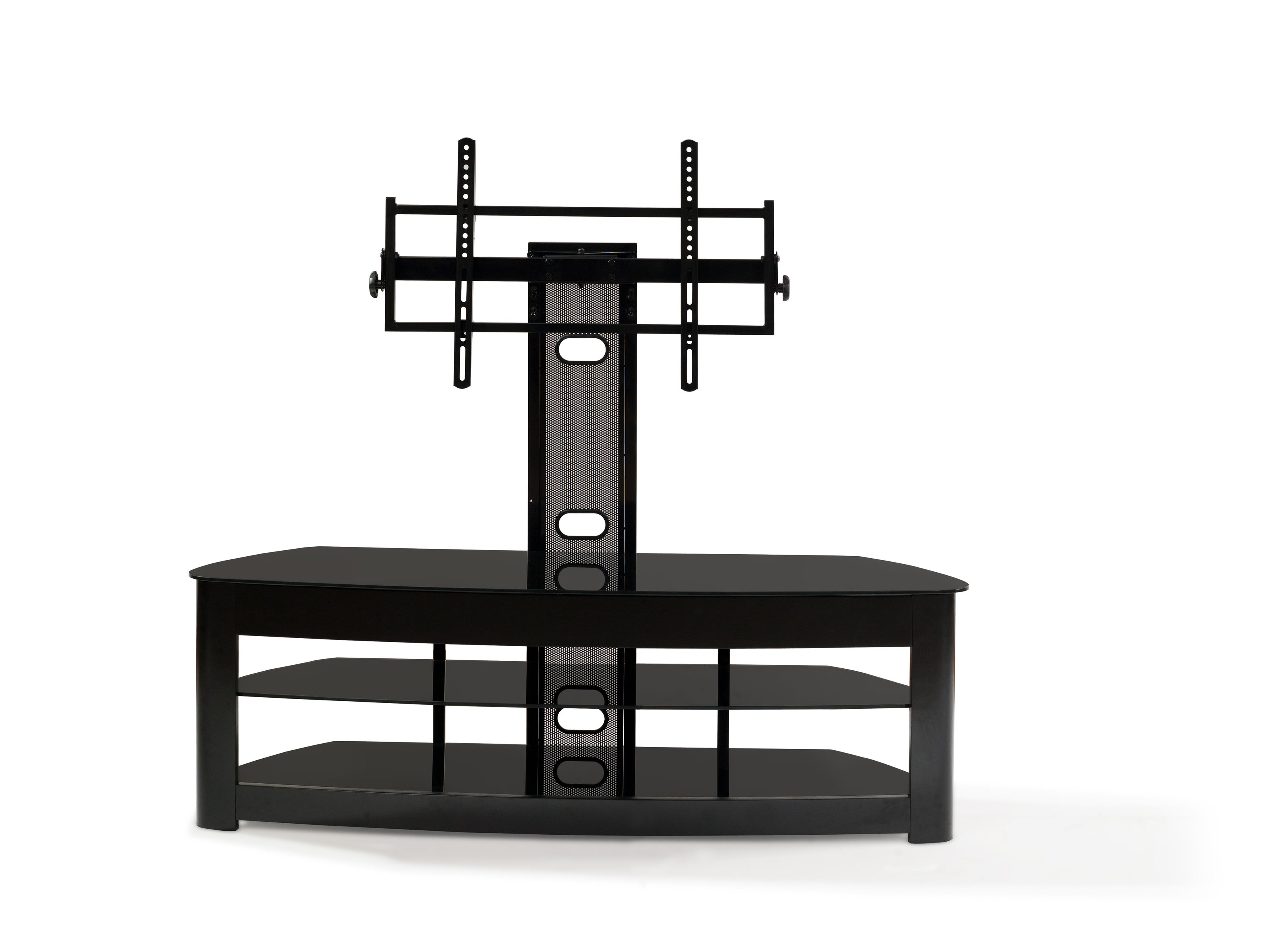 BEST Wood Home Theater Stand with 42-70 inch TV Mount (BEST STAND-71)