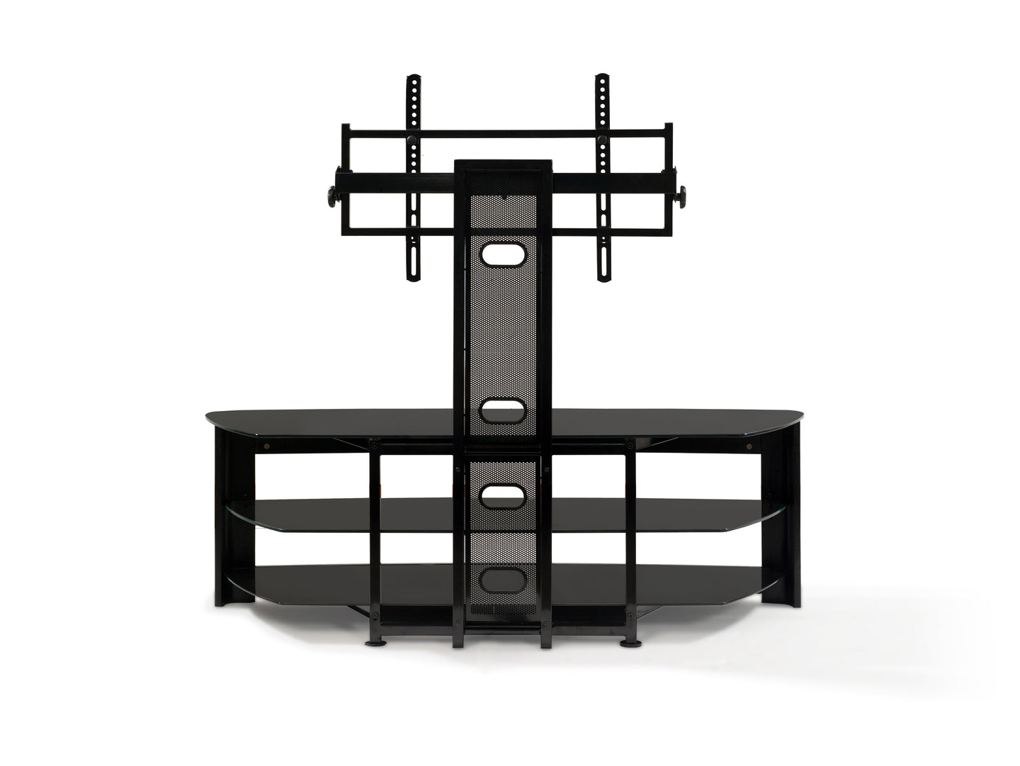 BEST Wood Home Theater Stand with 42-70 inch TV Mount (BEST STAND-71)