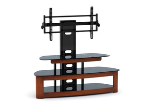 BEST Wood Home Theater Stand with 37-60 inch TV Mount (BEST STAND-73)