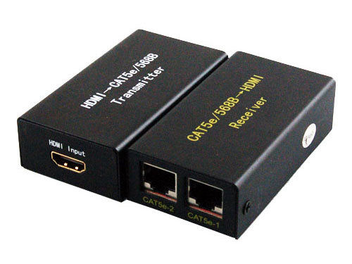 CAT5e/CAT6 HDMI Extender (Up to 100 ft/30 m)