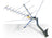 Channel Master CM-2016 (35 mi/55 km) UHF/VHF Antenna