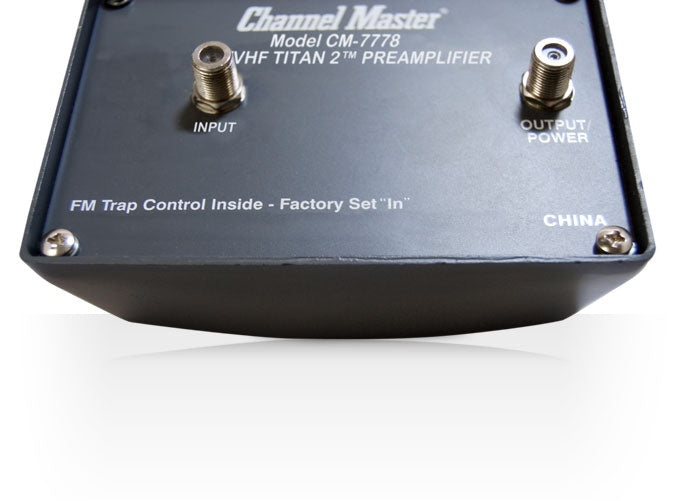 Channel Master CM-7778 Titan2 UHF/VHF Pre-Amp