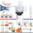 Preethi Nitro Plus 550W/110V Chef Jar & Juice Extractor