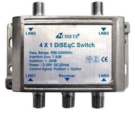 Chieta 4x1 Heavy-Duty DiSEqC Switch