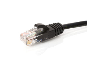 1 ft (30 cm) CAT6 500 MHz UTP Network Cable (Black)