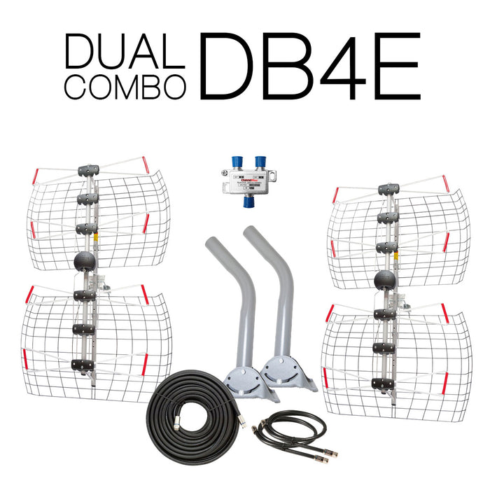 Dual DB4e Combo (Complete Package with 2 x DB4e Antennas)