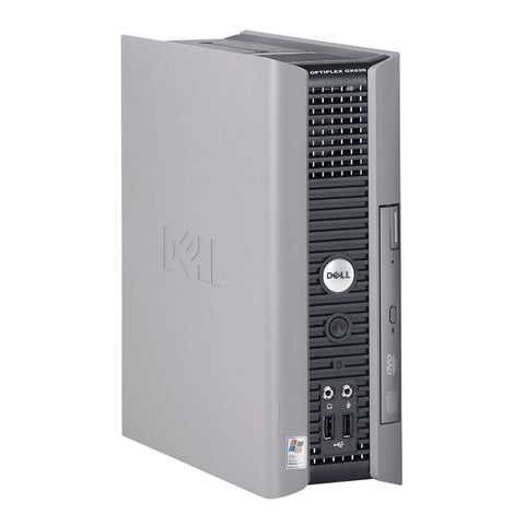 Dell Optiplex GX620 Small Form Factor PC (Pentium D 3.4GHz, 1GB DDR2 RAM, DVI/VGA, 80GB HDD, DVD-ROM, Win XP Pro) [Refurbished]
