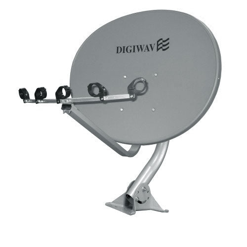 DigiMonster 36 in (90 cm) Elliptical Dish with Bracket for 5 LNBs (No LNB) [Online Only]