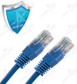 50 ft (15 m) CAT5e 350 MHz UTP Network Cable (Blue)