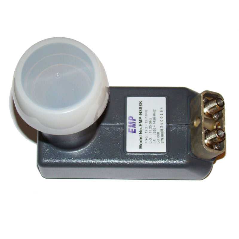 Royal Dual-Output DSS Circular LNB - 0.3 dB Low-Noise