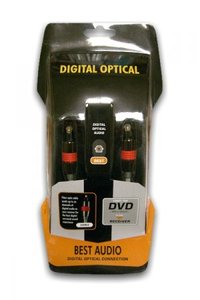 25 ft (7.6 m) TOSLINK Digital Optical Audio Cable