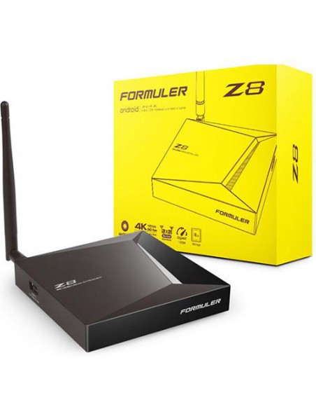 FORMULER Z8 Android Dual Band 5GHZ Gigabit LAN 2GB RAM 16GB ROM 4K IPTV SET-TOP BOX 60FPS