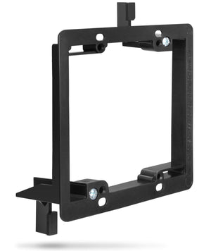 Best Mounts 2-Gang Low Voltage Mounting Bracket for Existing Construction