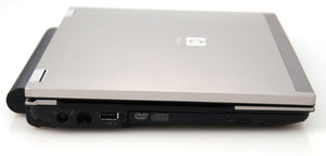 HP EliteBook 2530p 12-inch Ultra Portable Laptop (Intel Core2 Duo 1.8GHz, 2GB RAM, 120GB HDD, DVD-RW, WiFi, Webcam, Fingerprint Reader, Windows XP Professional) [Refurbished]
