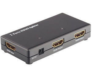 Powered HDMI 1.3 Splitter with 2-Outputs