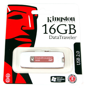 Kingston 16 GB DataTraveler G2 USB 2.0 Flash Drive