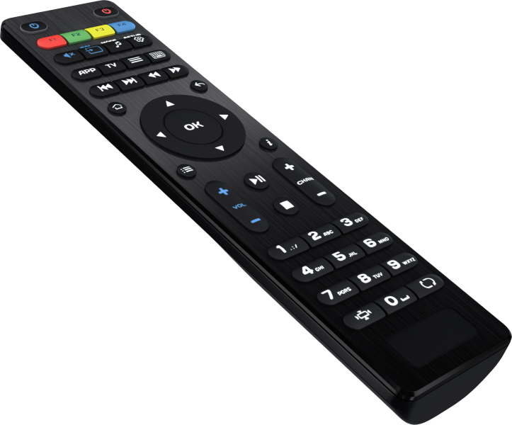 Multi-purpose Remote Control FOR MAG-250, MAG-254, 256, 322, 324, 410, 424, 520, 522 w1, 524 w3 ORIGINAL