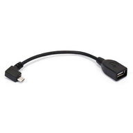 Micro USB to Female USB 2.0 OTG (On-the-Go) Cable