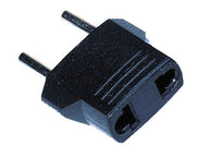 North American to European Plug Adapter (non-grounded)