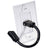 Single HDMI Wall Plate with Back Built-in Flexible Cable (White)