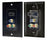 HDMI + 3 (RGB/RCA) Component Wall Plate (Black)