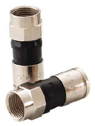 PPC EX6 Compression F-Connectors for RG6 (50 pack)