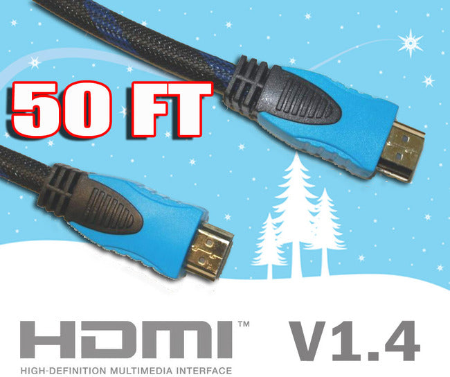 Premium 50 ft (15 m) High-Speed HDMI 1.4 Cable