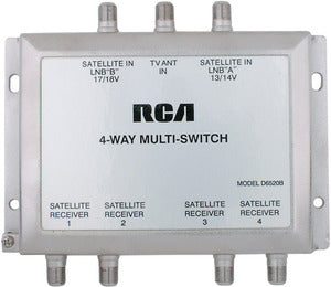 RCA CVHD6520 Dual LNB 3x4 Multi-Switch