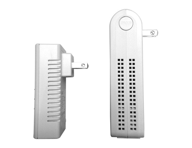 RoyalPlus HomePlug AV 500 Mbps Powerline 4-Port Network Bridge (2 Pieces)