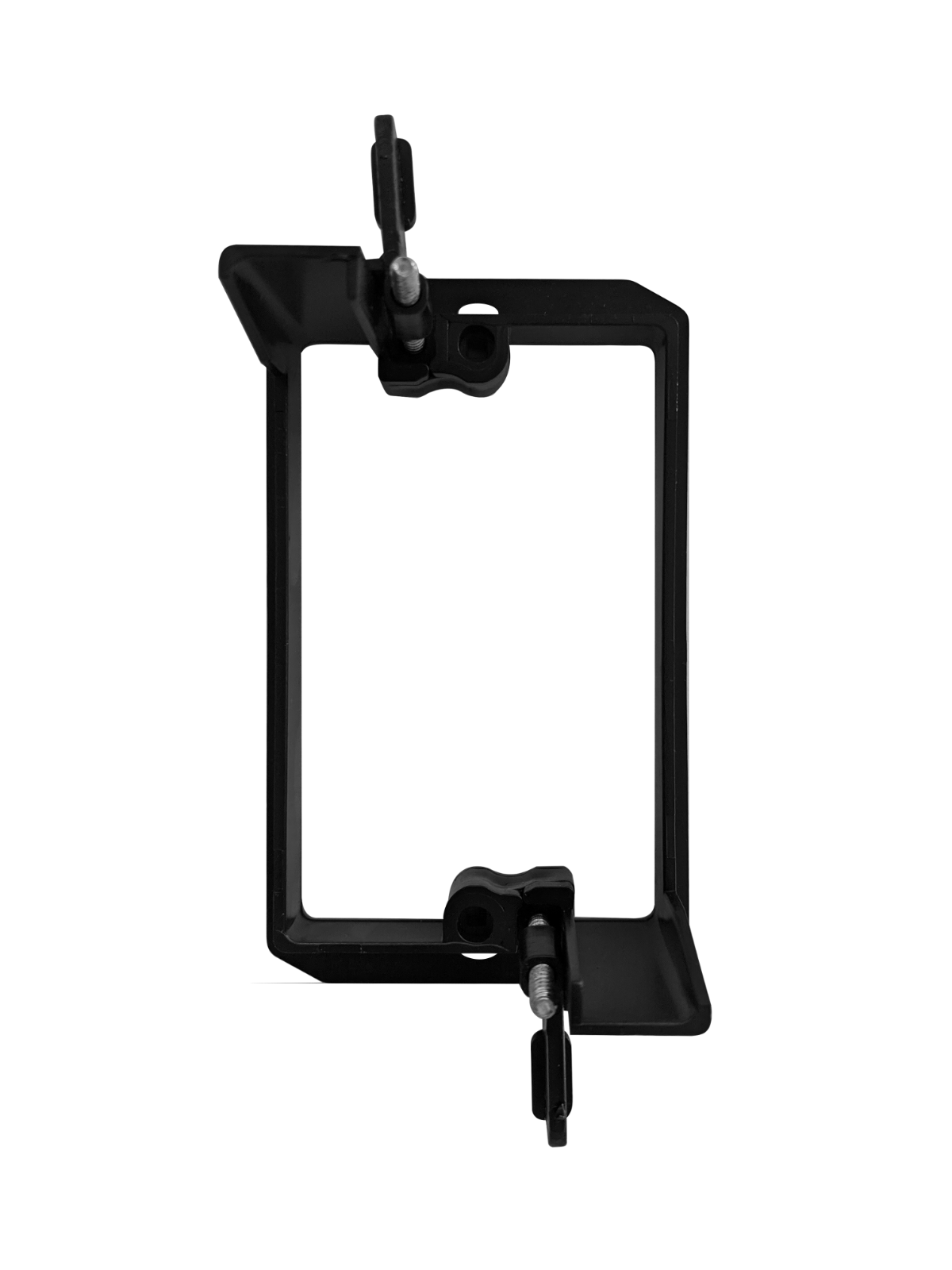 Low Voltage Mounting Bracket Retrofit Single Gang Wall Plate Mount Mud Ring Low Voltage - 10 Pack