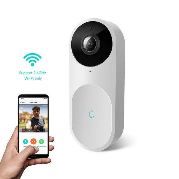 Netvue Belle AI Doorbell HD Video WiFi Doorbell with Facial Recognition
